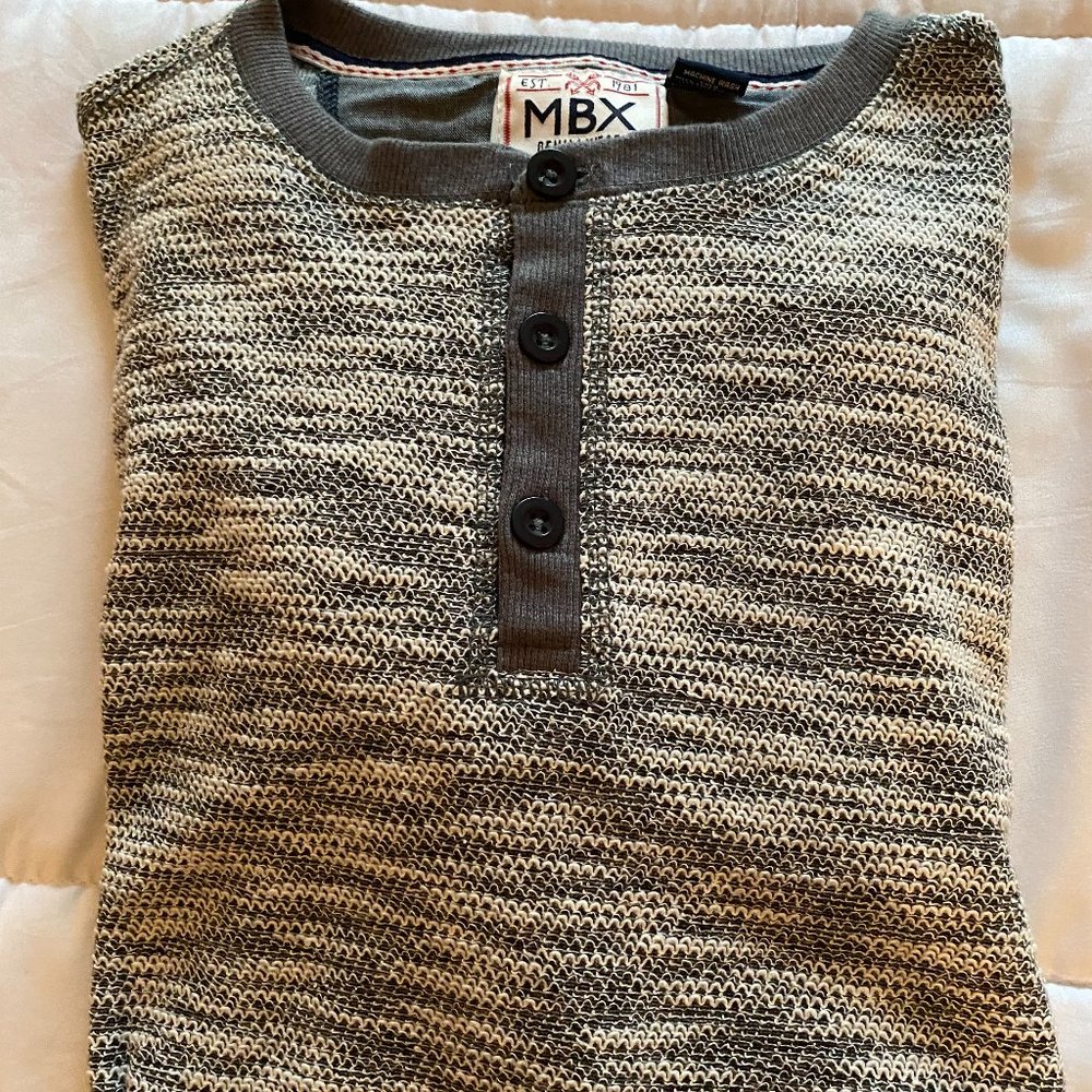 MEN'S CASUAL PULL - OVER SHIRT